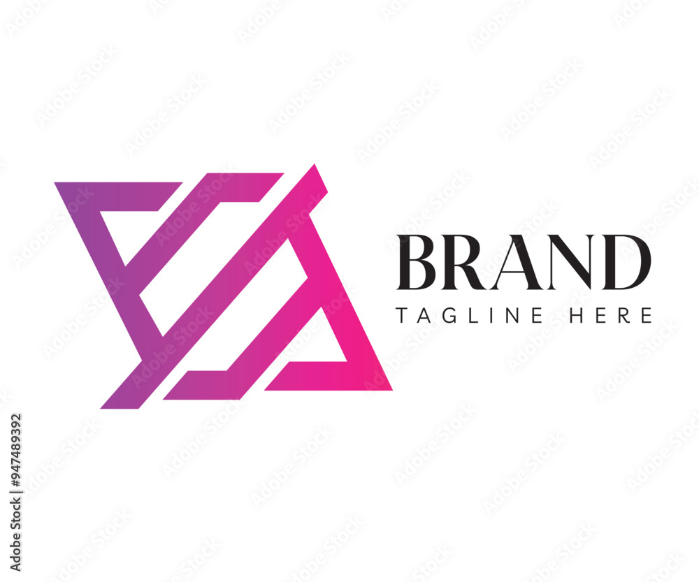 Square logo icon design template elements. Usable for Branding and Business Logos.
