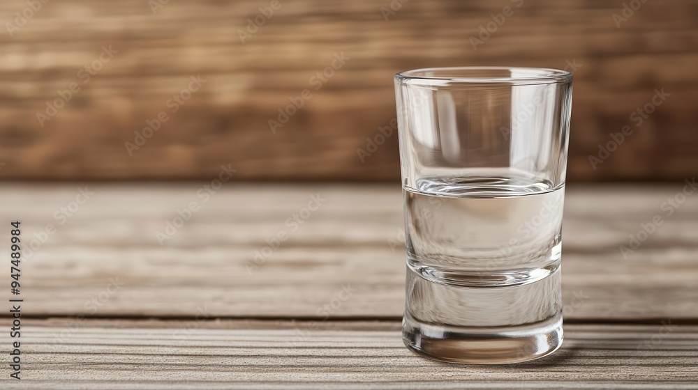 Pure vodka from Russia in a small shot glass, vodka, Russia, shot glass Pure vodka from Russia in a small shot glass, vodka, Russia, shot glass