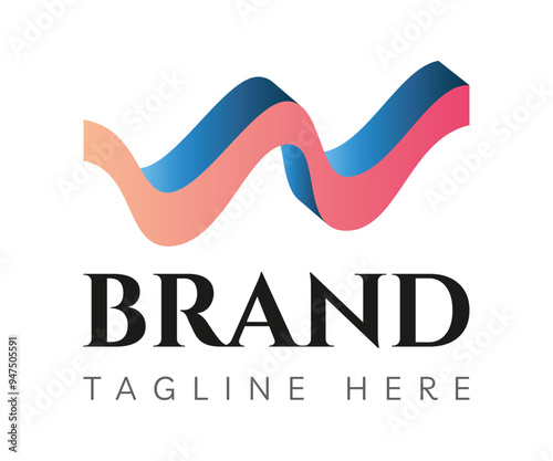 Wave logo icon design template elements. Usable for Branding and Business Logos.