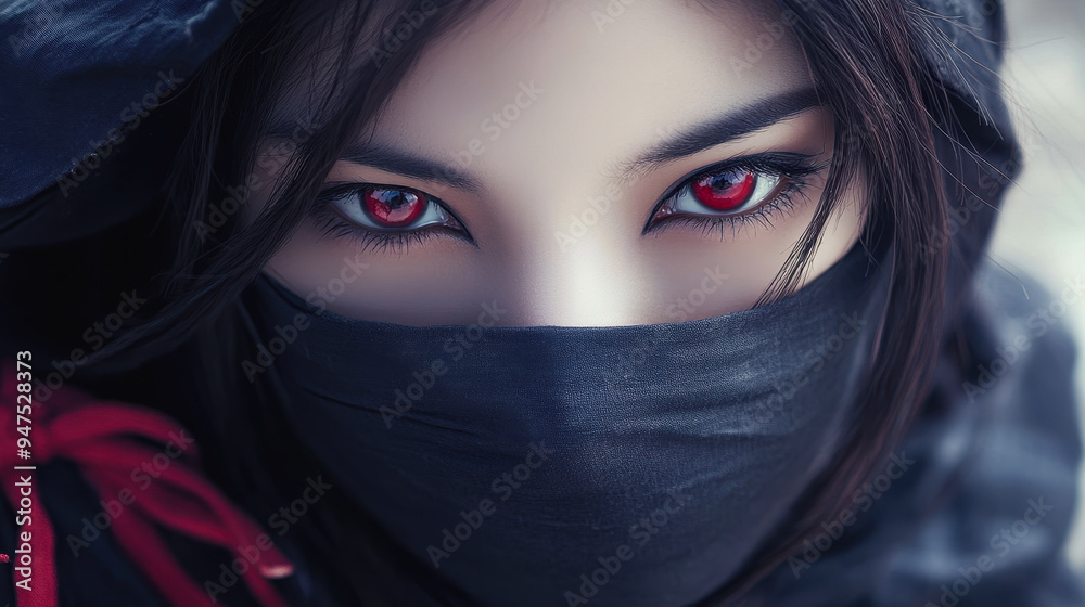 ninja girl. A samurai woman. Nice girl. The girl is a warrior. The woman is a murderer.an Asian girl. The woman in the mask ninja girl. A samurai woman. Nice girl. The girl is a warrior. The woman is a murderer.an Asian girl. The woman in the mask