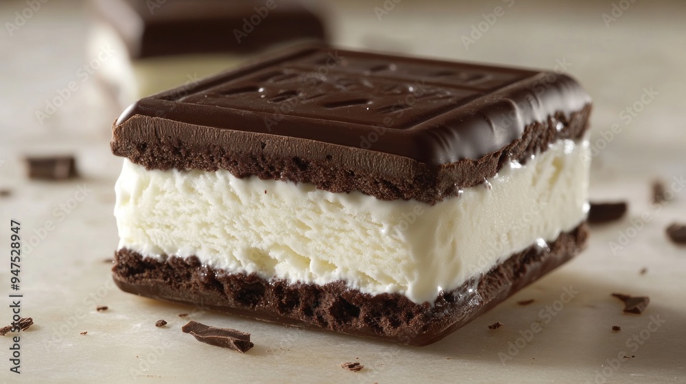 Chocolate Ice Cream Sandwich Chocolate Ice Cream Sandwich