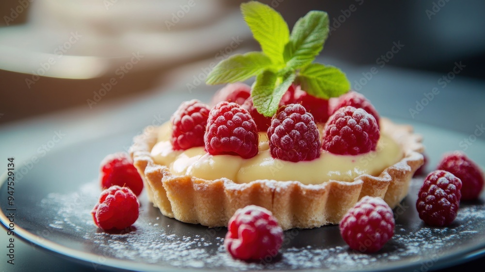 Raspberry Tart Dessert Raspberry Tart Dessert