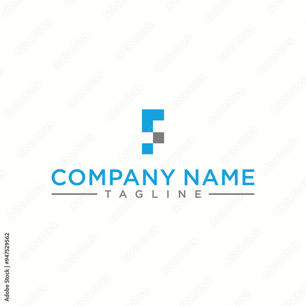 The original F logo is stylish and elegant in shape