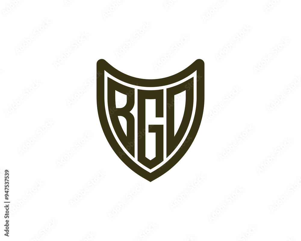 BGO logo design vector template. BGO BGO logo design vector template. BGO