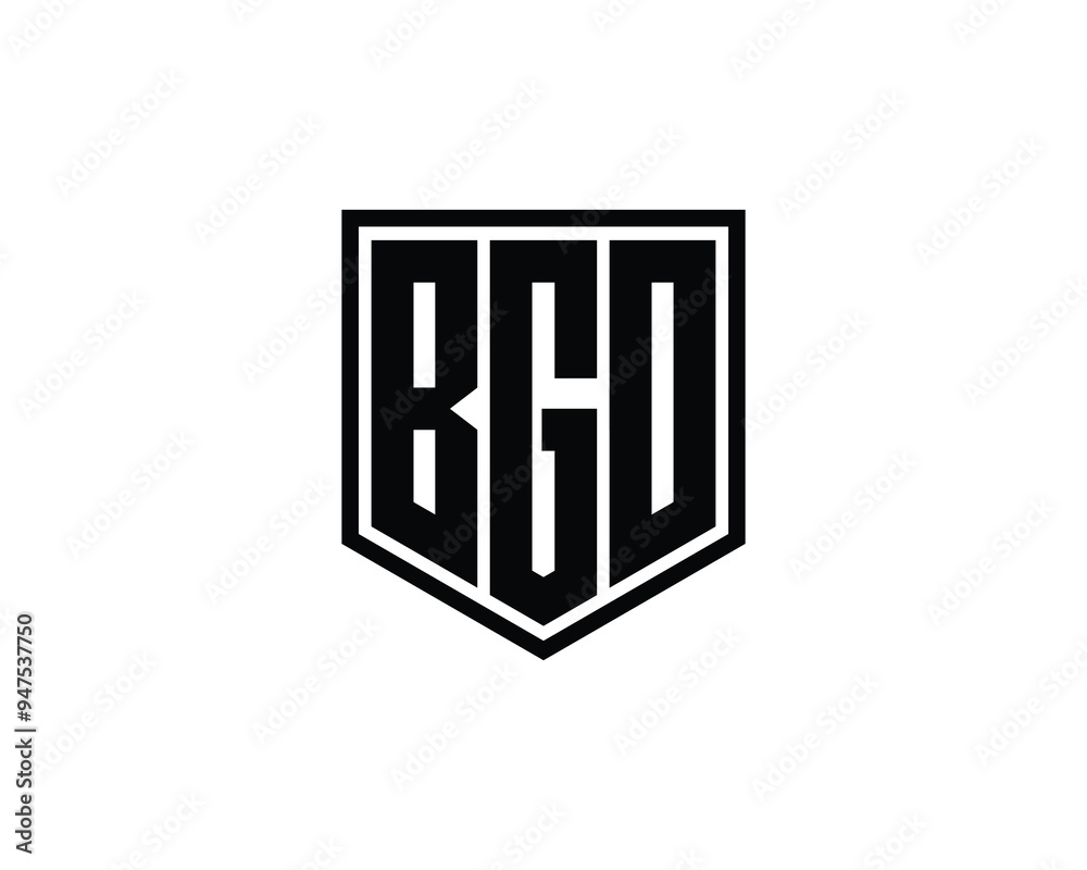 BGO logo design vector template. BGO BGO logo design vector template. BGO