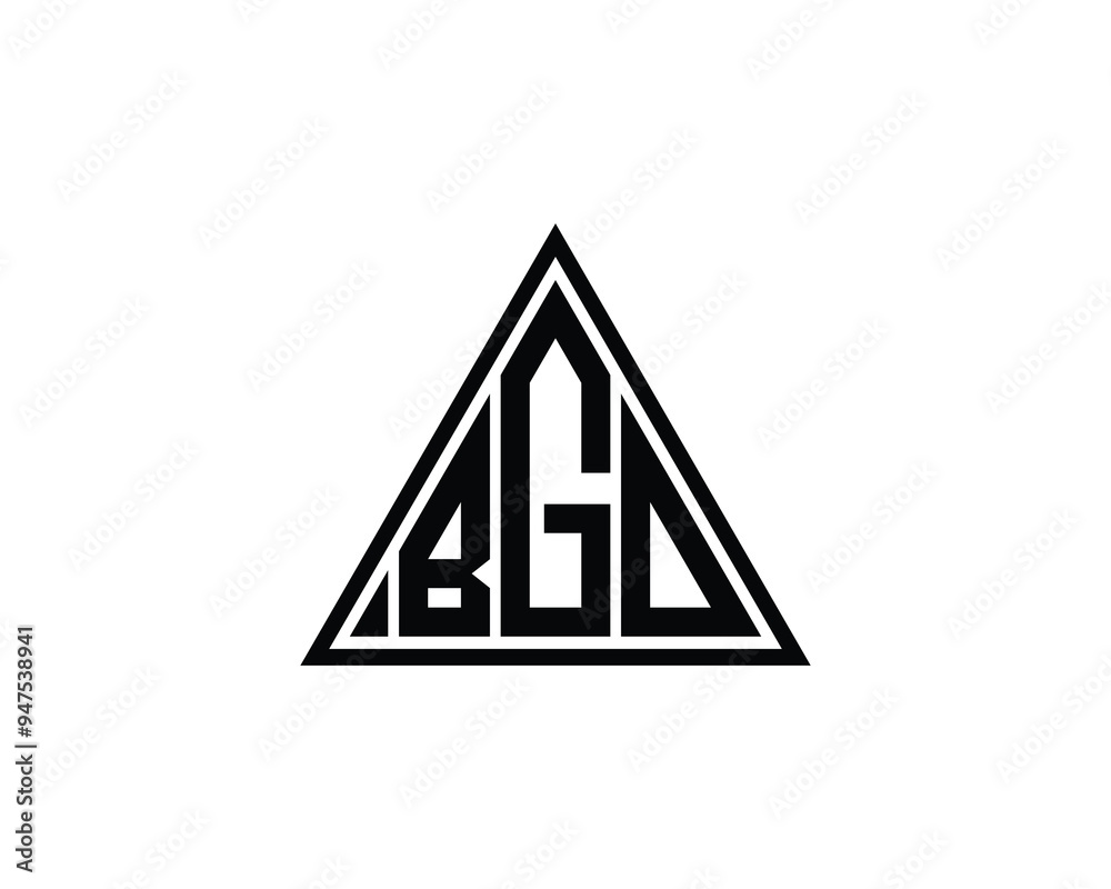 BGO logo design vector template. BGO BGO logo design vector template. BGO