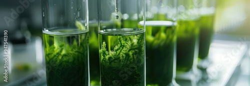 Green Algae Research in Test Tubes