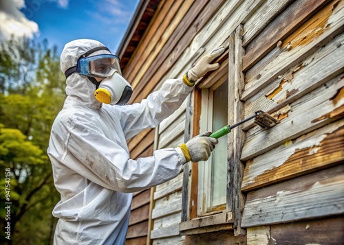 Removing lead paint from homes is crucial to prevent health hazards, protecting children from irreversible damage and ensuring a safe living environment for all family members. photo