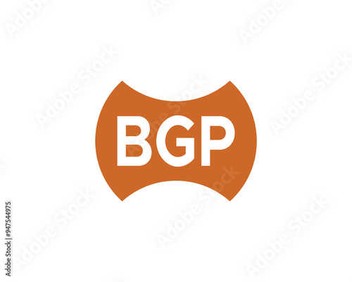 BGP logo design vector template. BGP