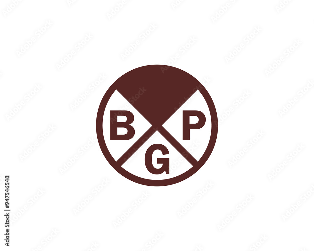BGP logo design vector template. BGP