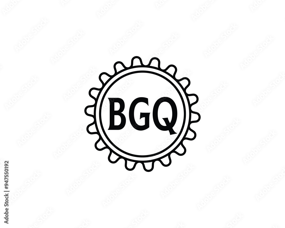 BGQ logo design vector template. BGQ BGQ logo design vector template. BGQ