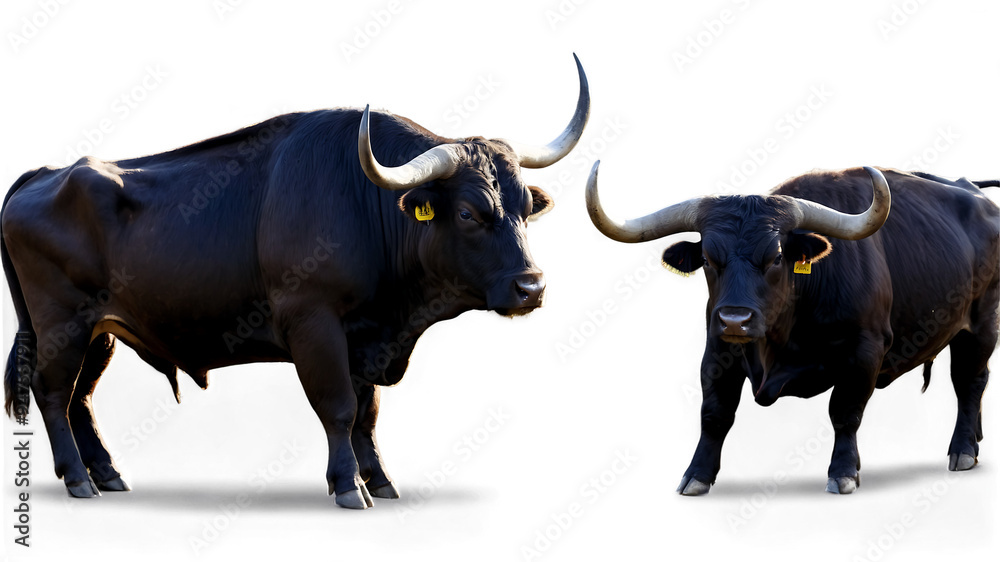 buffalo isolated png, Strongest dark brown bull with prominent muscles isolated on a clean PNG background, showcasing powerful and robust physique, ideal for agricultural themes, wildlife buffalo isolated png, Strongest dark brown bull with prominent muscles isolated on a clean PNG background, showcasing powerful and robust physique, ideal for agricultural themes, wildlife