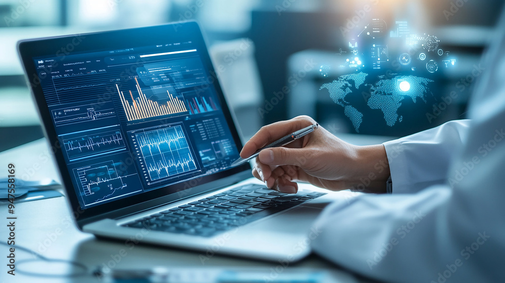 Data analytics tools help doctors analyze trends in patient outcomes and population health. Data analytics tools help doctors analyze trends in patient outcomes and population health.