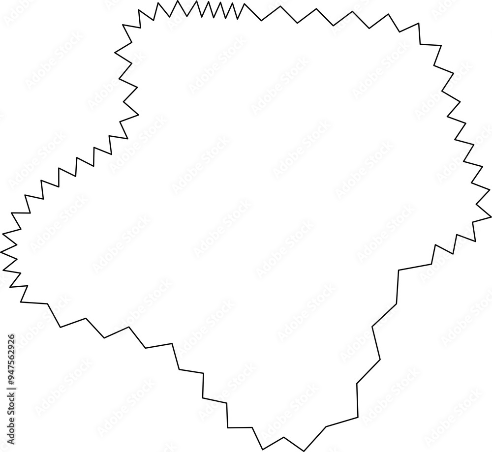 Zig zag wavy edge geometric shape. Elements for decoration Zig zag wavy edge geometric shape. Elements for decoration