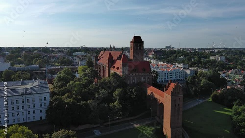 Historic castle in Kwidzyn, Poland. photo