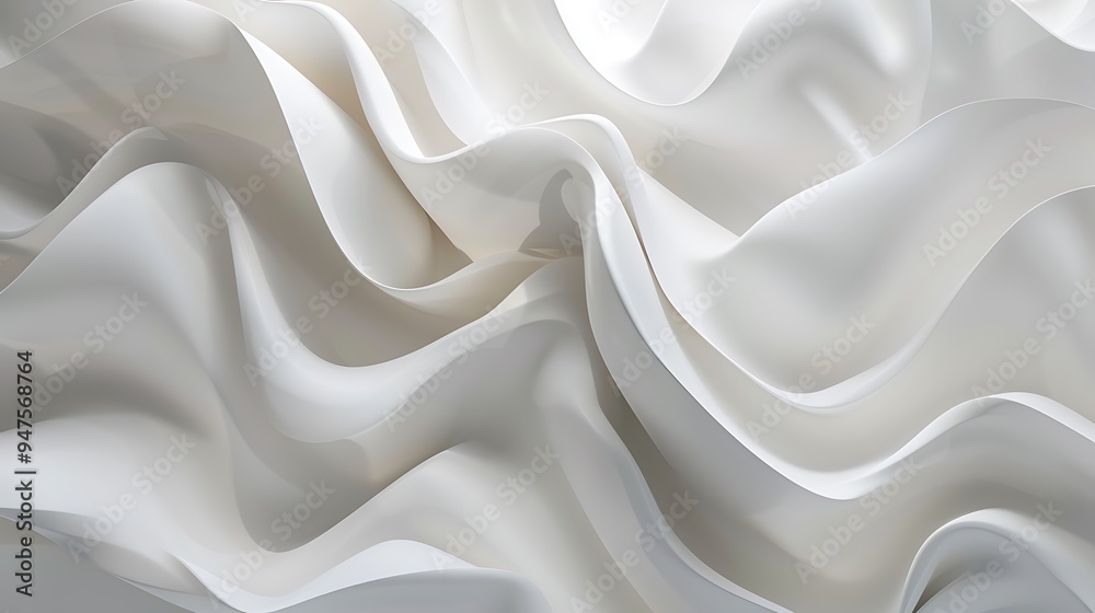 Obraz premium Abstract Red Swirl Design