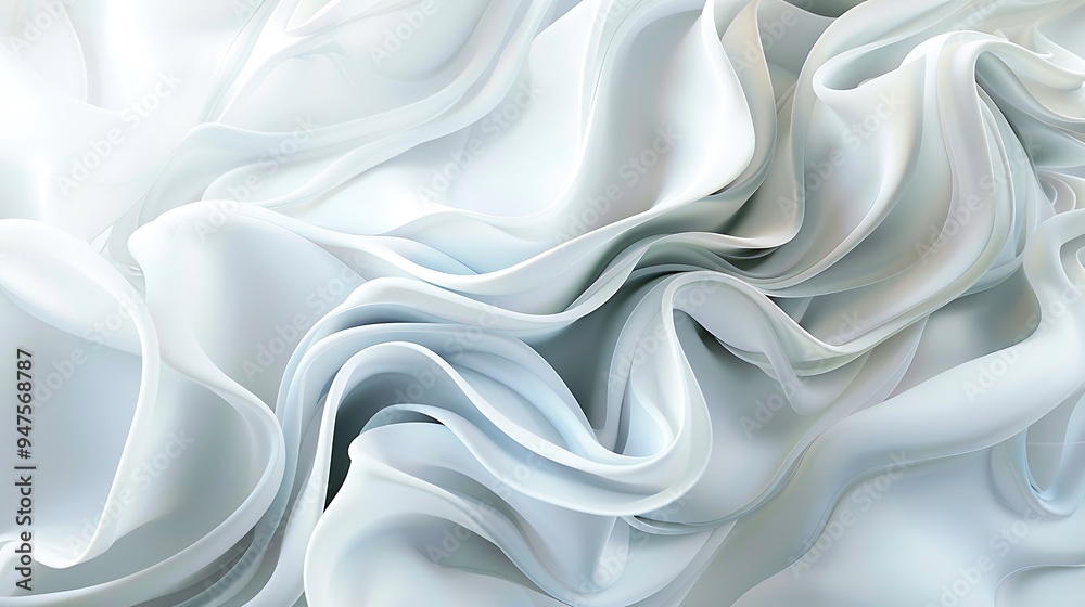 Obraz premium Abstract Red Swirl Design