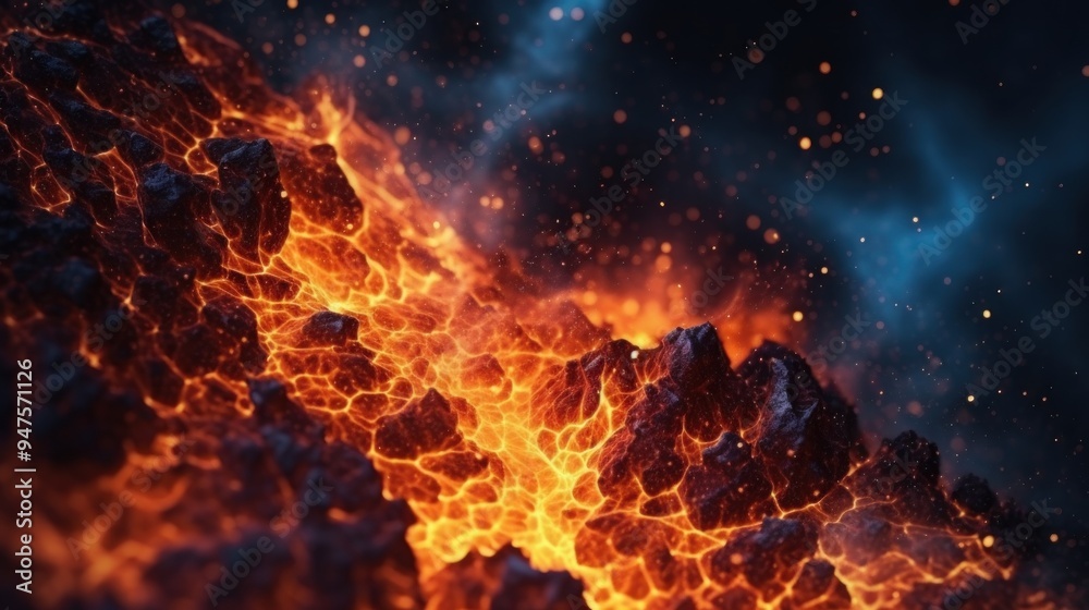 Molten Lava Flow Molten Lava Flow