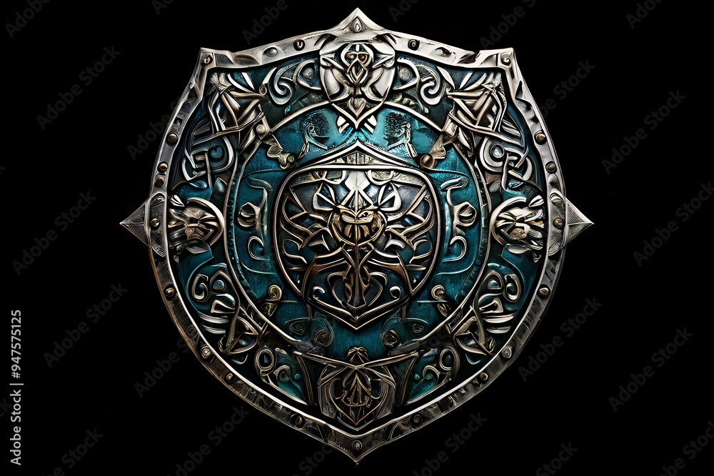 Fototapeta premium Celtic shield