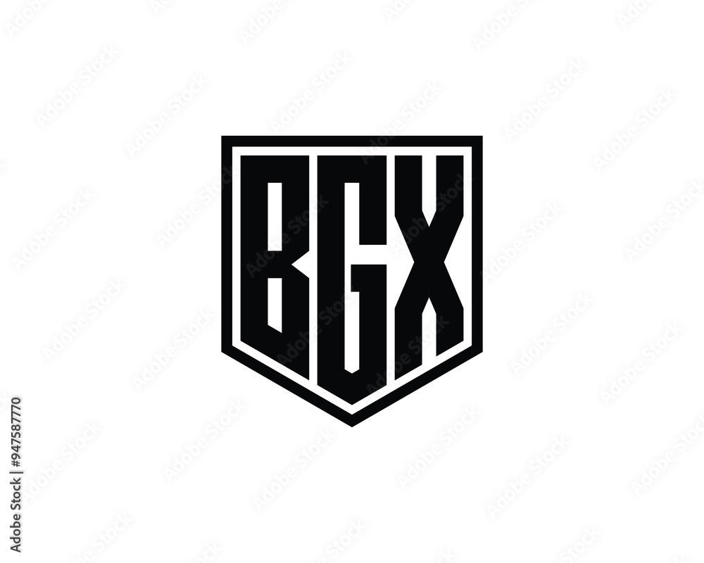 BGX logo design vector template. BGX BGX logo design vector template. BGX