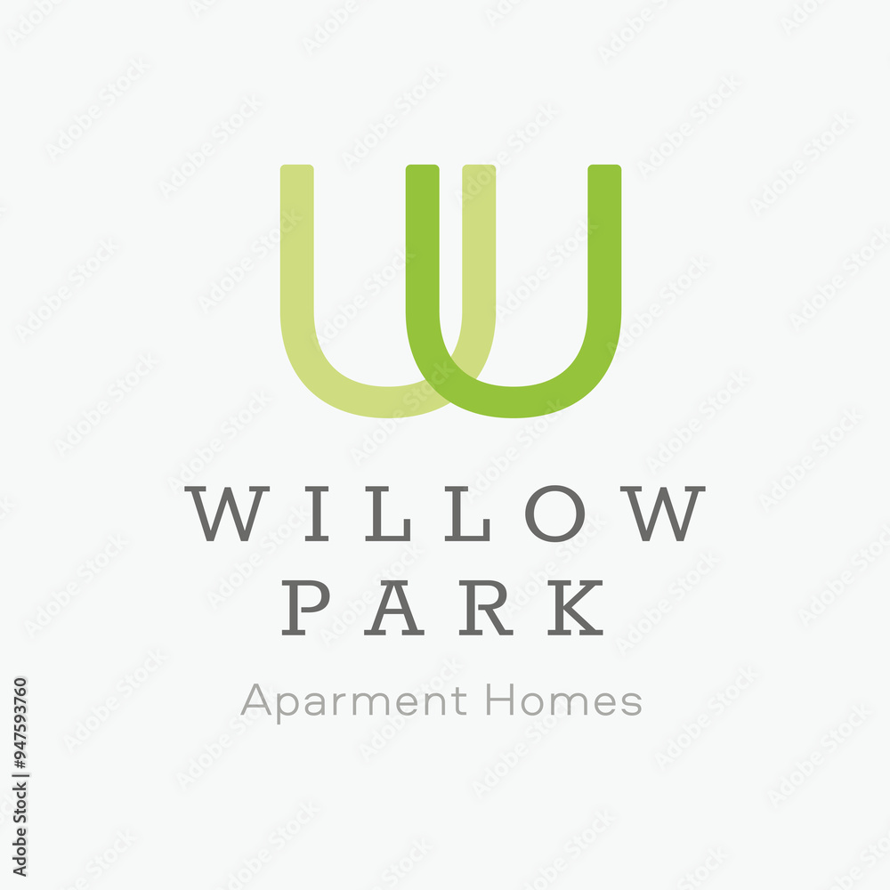 Willow Park Logo for Real Estate Business