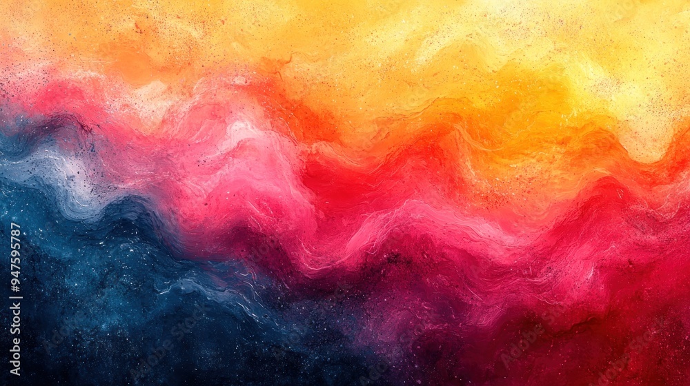 Abstract Colorful Waves Abstract Colorful Waves