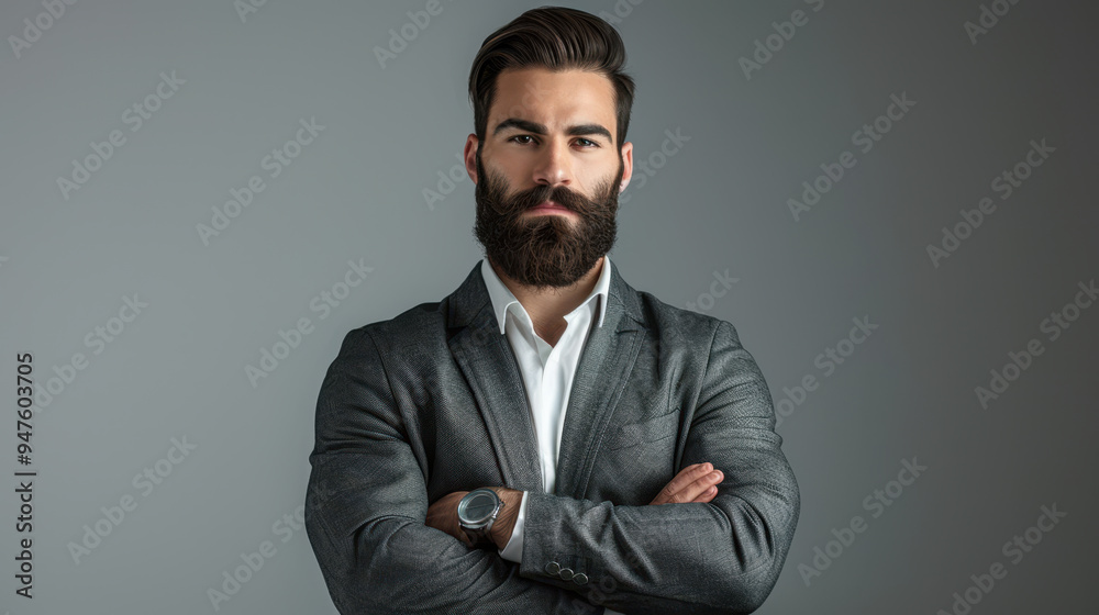 The Confident Businessman Portrait The Confident Businessman Portrait