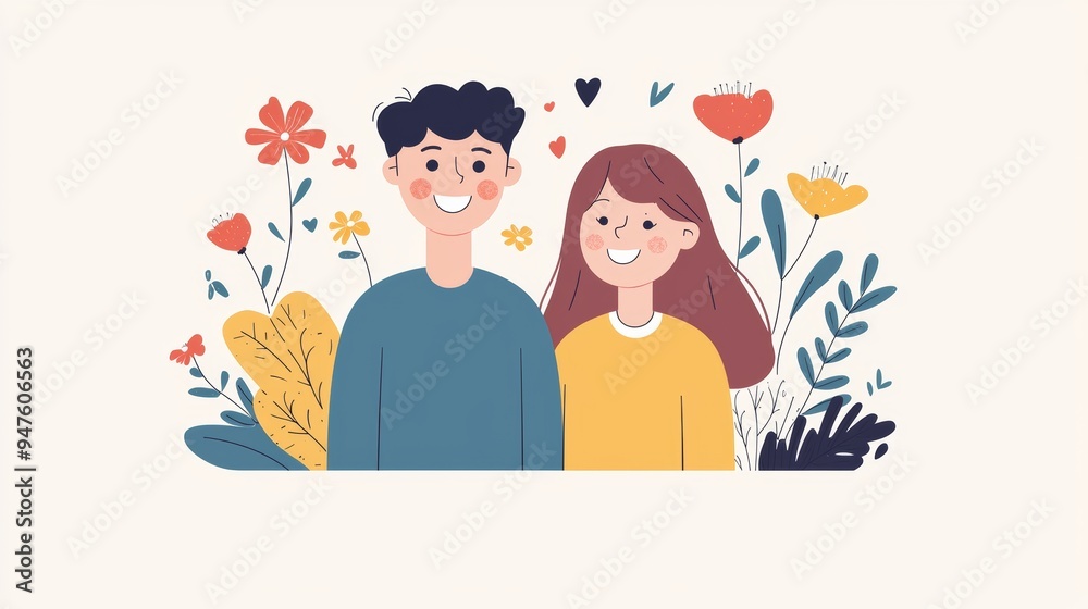Blissful Couple Embracing in a Sunlit Garden - Sharing Moments of Joy and Happiness Blissful Couple Embracing in a Sunlit Garden - Sharing Moments of Joy and Happiness
