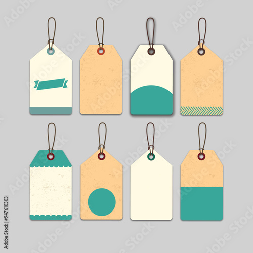 blank sale price tag