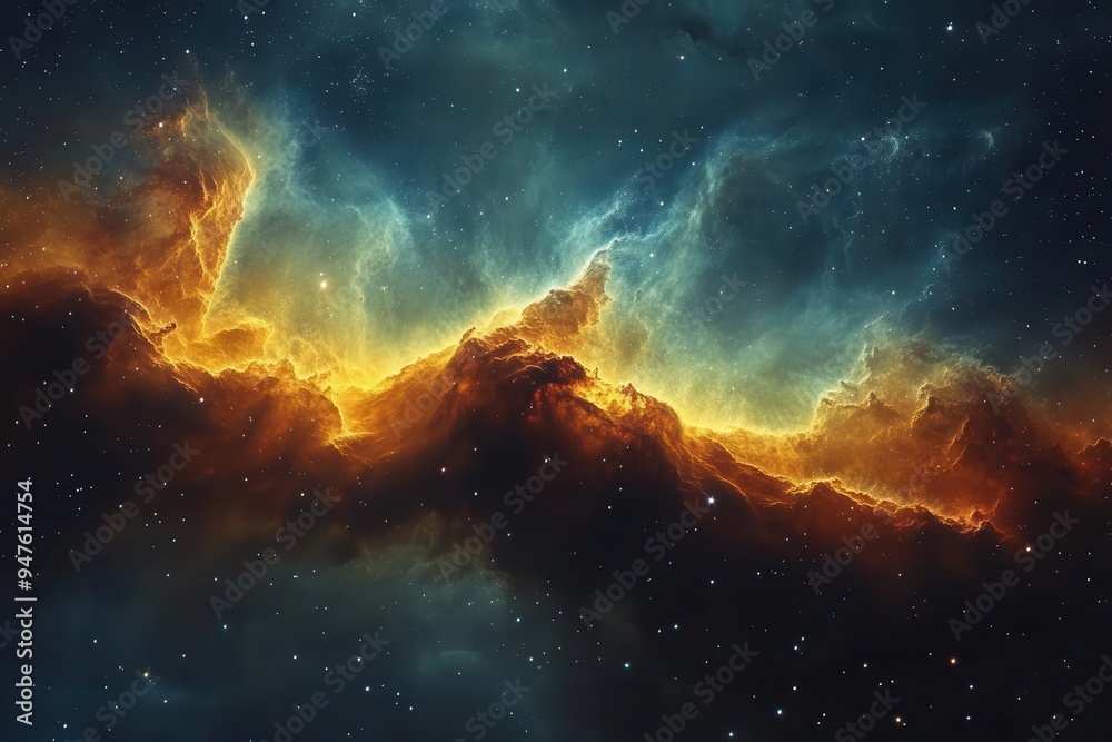 cosmic nebula swirling with vibrant colors distant stars twinkling in vast expanse otherworldly scifi backdrop with mesmerizing gaseous formations and celestial beauty cosmic nebula swirling with vibrant colors distant stars twinkling in vast expanse otherworldly scifi backdrop with mesmerizing gaseous formations and celestial beauty