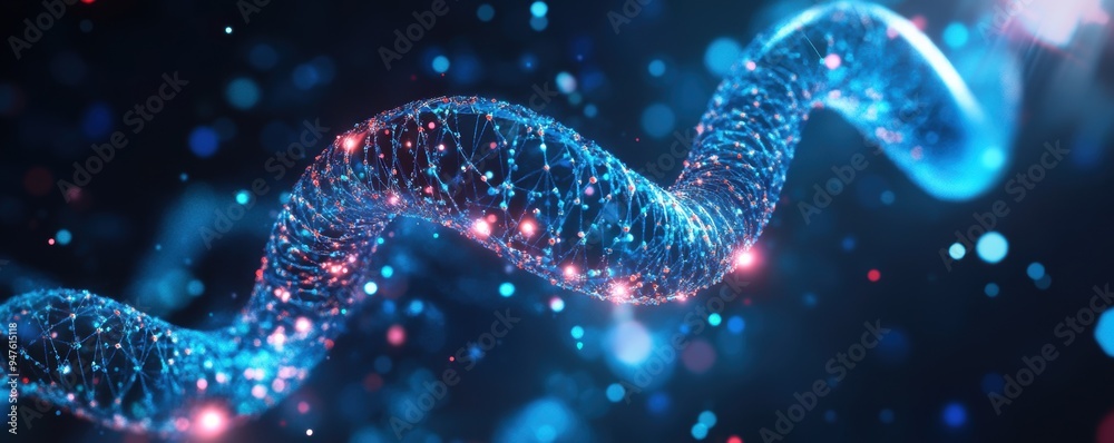A holographic display showcasing the evolution of biology and biochemistry taxonomy. A holographic display showcasing the evolution of biology and biochemistry taxonomy.