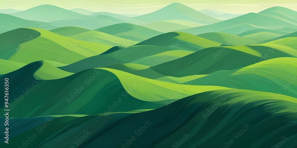 Obraz premium green abstract background