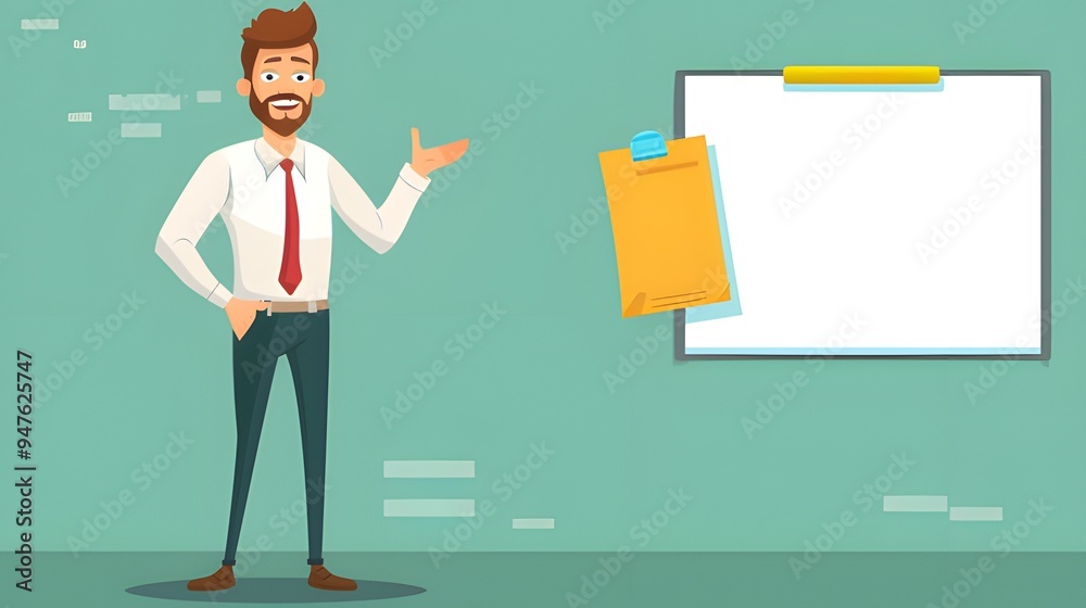 person in front of a board