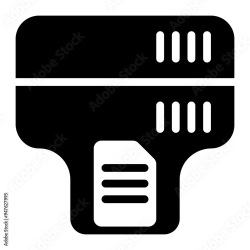 bottleneck, performance, limited, database, computer solid or glyph icon