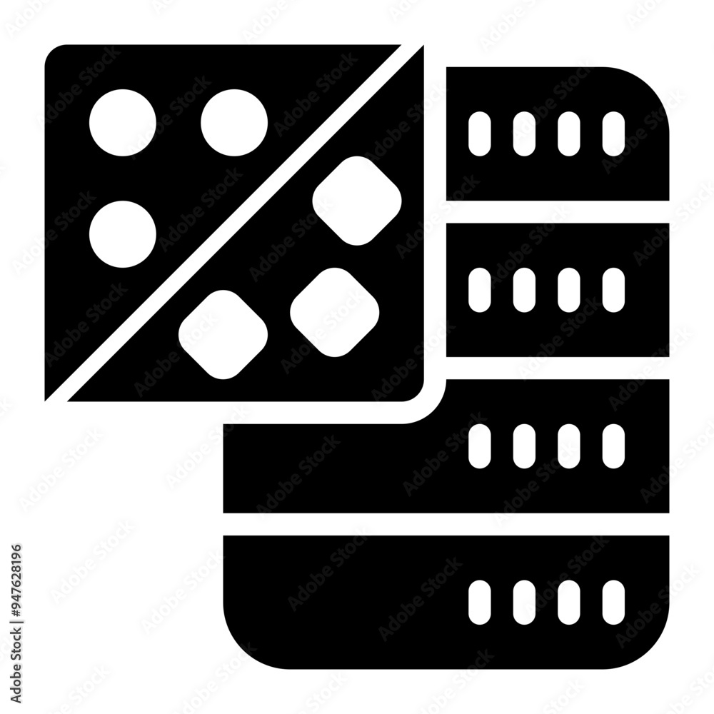 cluster, clustering, clusters, database, grouped solid or glyph icon cluster, clustering, clusters, database, grouped solid or glyph icon