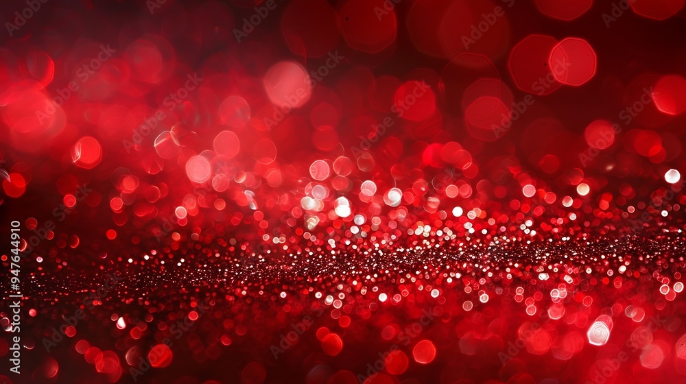 Red Glitter Abstract Background Red Glitter Abstract Background