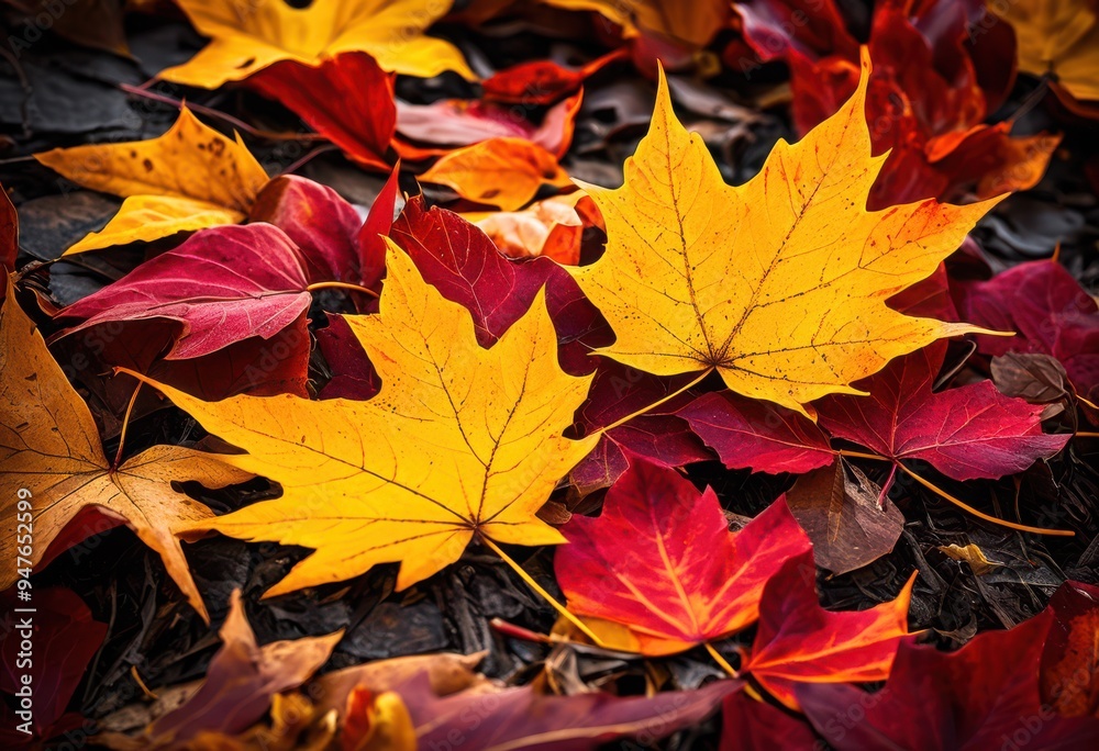 vibrant autumn leaves displaying rich color contrast deep textured backgrounds, foliage, colors, landscape, scenery, orange, yellow, green, sunlight vibrant autumn leaves displaying rich color contrast deep textured backgrounds, foliage, colors, landscape, scenery, orange, yellow, green, sunlight