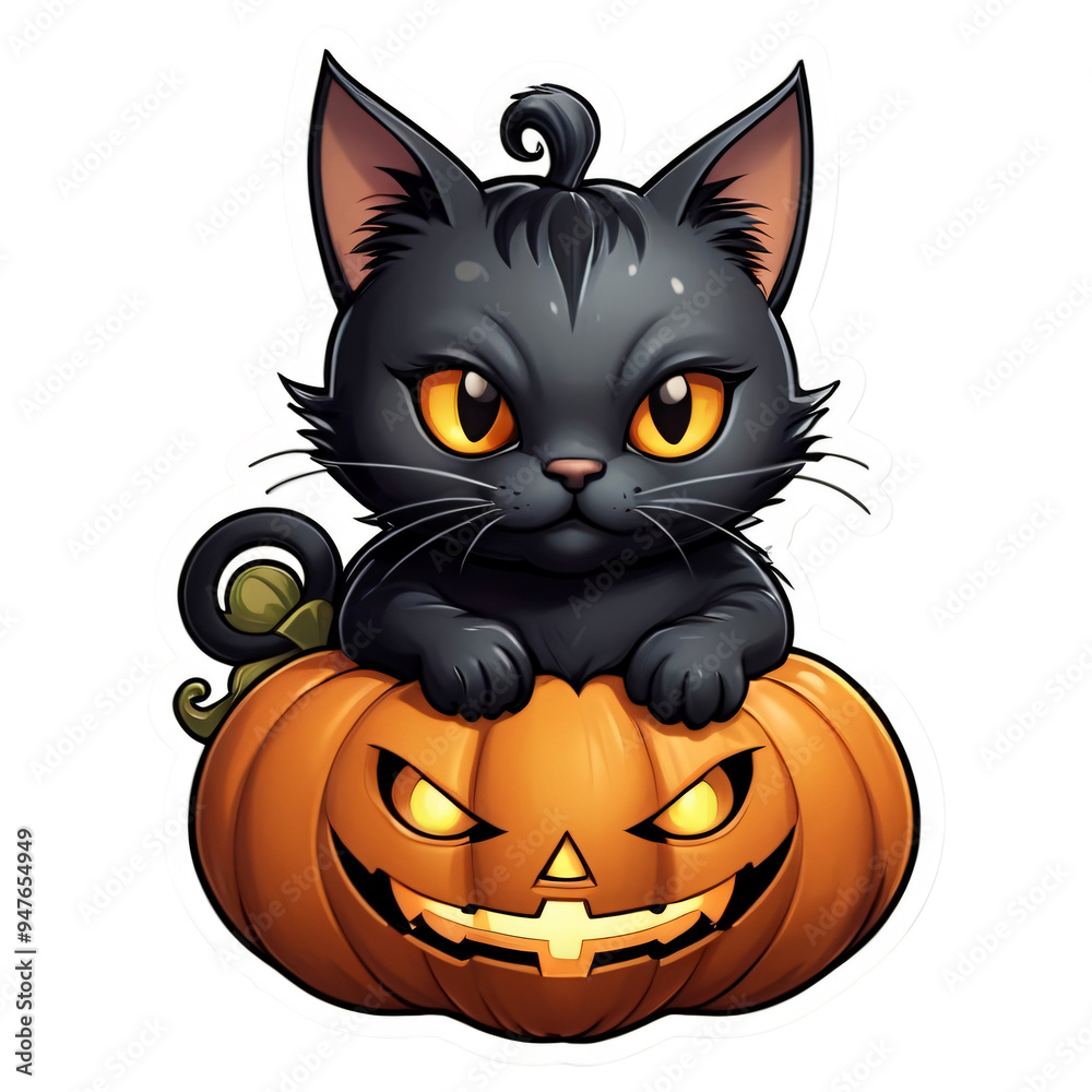 Halloween Pumpkin Stickers Halloween Pumpkin Stickers