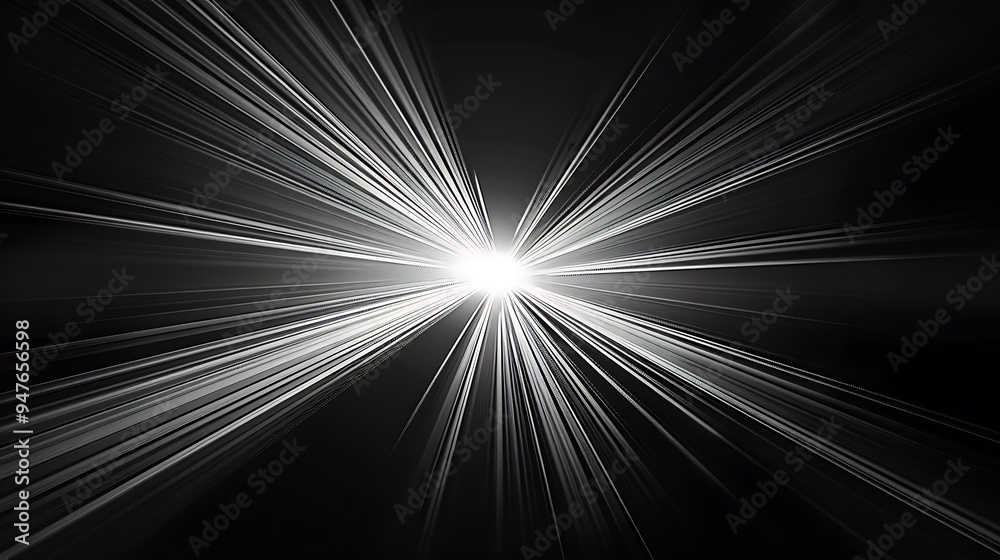 Abstract Light Burst Abstract Light Burst