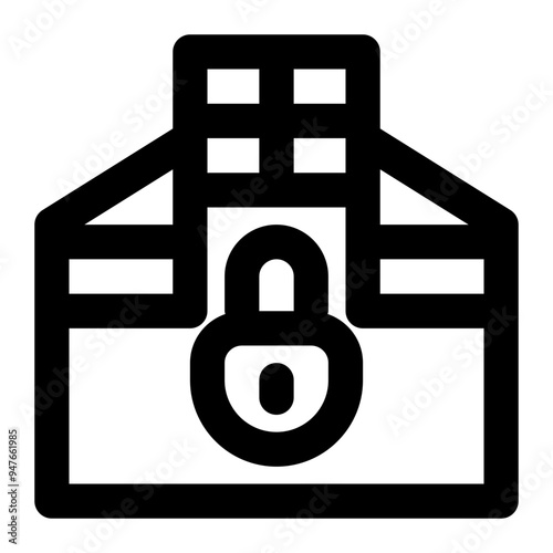 private limited company, limited company, private company, secure, business outline icon