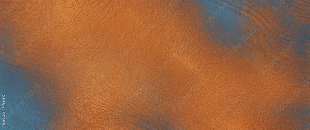Fototapeta premium Abstract Blue and Orange Textured Background