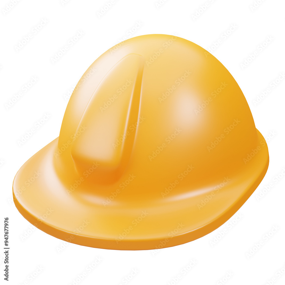 Fototapeta premium 3D Hard Hat Illustration