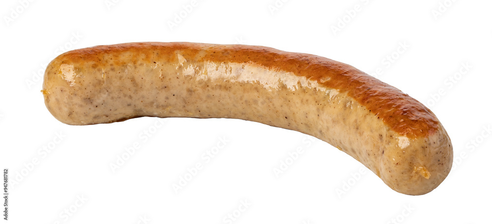 German sausage Isolated on transparent background. png file German sausage Isolated on transparent background. png file