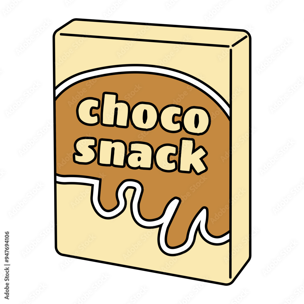 Choco Snack suitable for completing designs related to Snack products Choco Snack suitable for completing designs related to Snack products