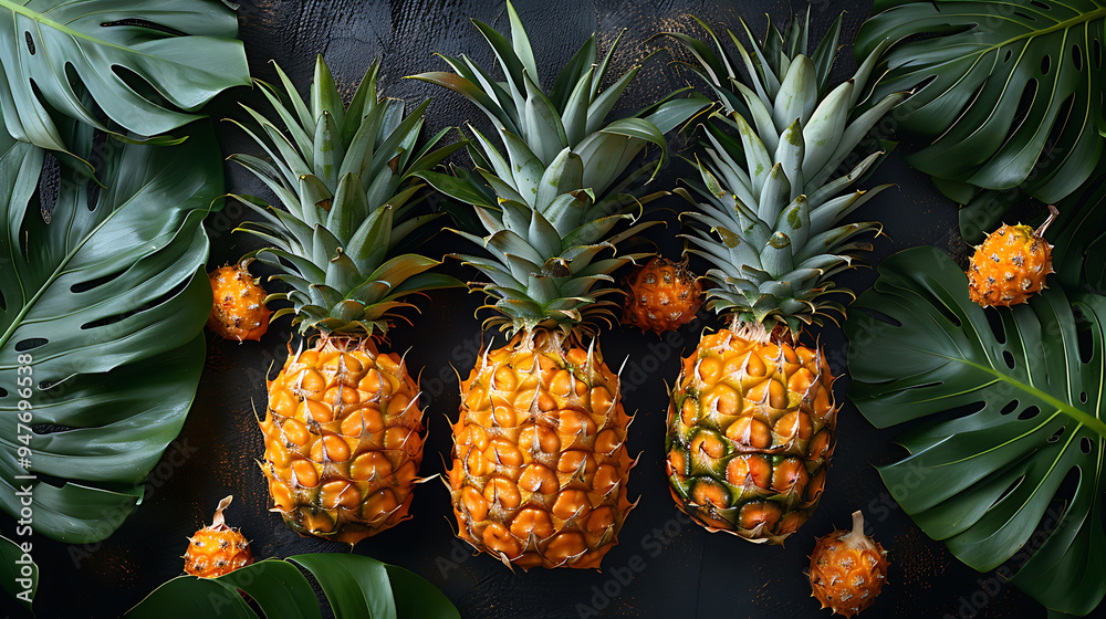Pineapple background image Pineapple background image