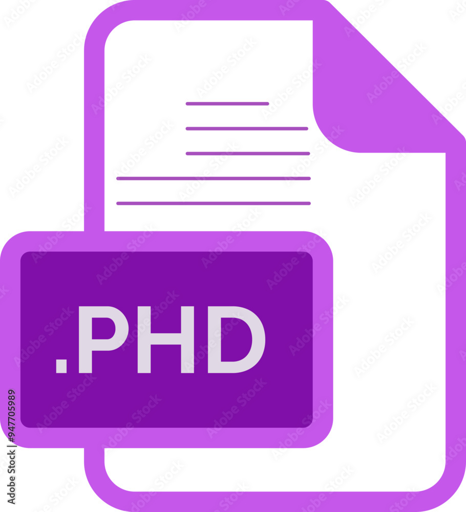 PHD File extension icon PHD File extension icon