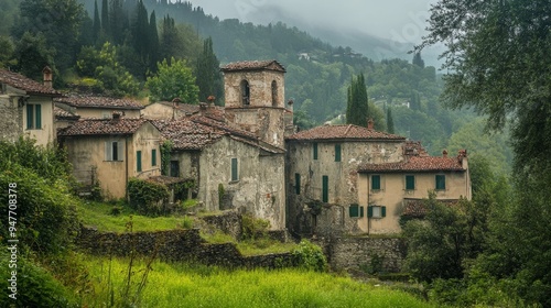 Fagagna: fortified village of old