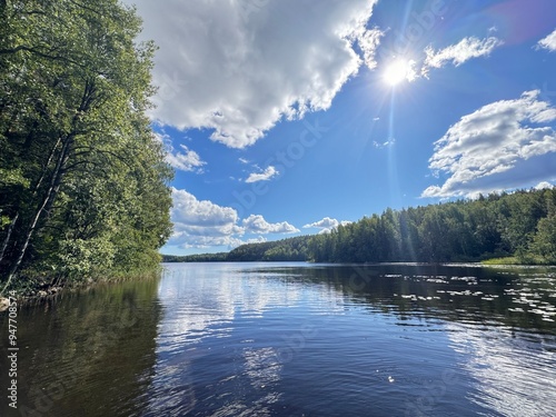 Nuuksio National Park in Finland photo