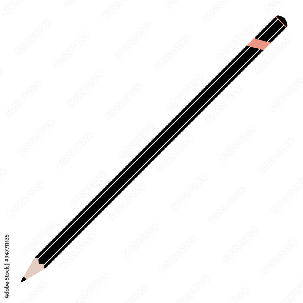 Pencil suitable for designs related to offices, schools, education, and accounting, which use stationery Pencil suitable for designs related to offices, schools, education, and accounting, which use stationery