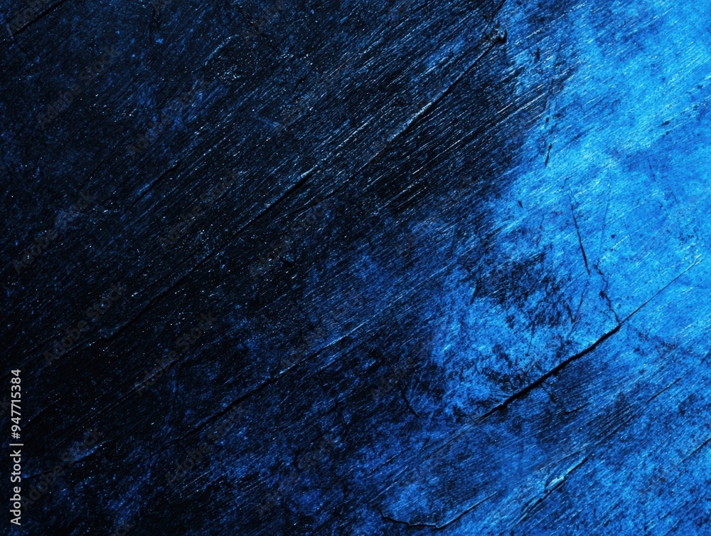 Naklejka premium Dark blue wood texture